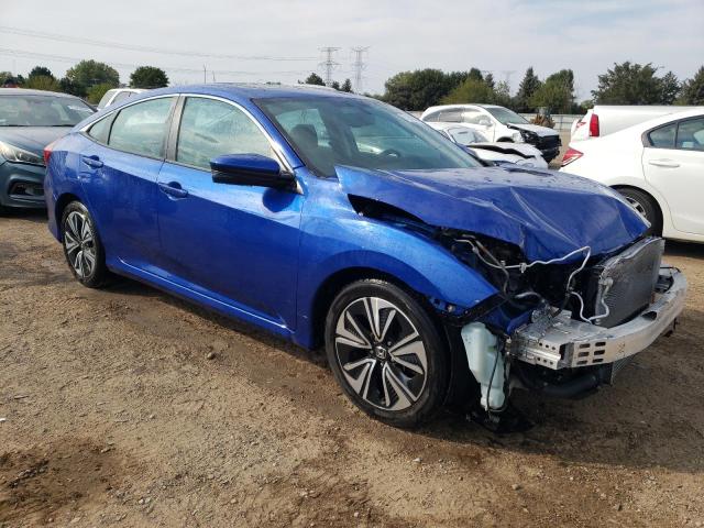 VIN 19XFC1F79HE013084 2017 Honda Civic, Exl no.4