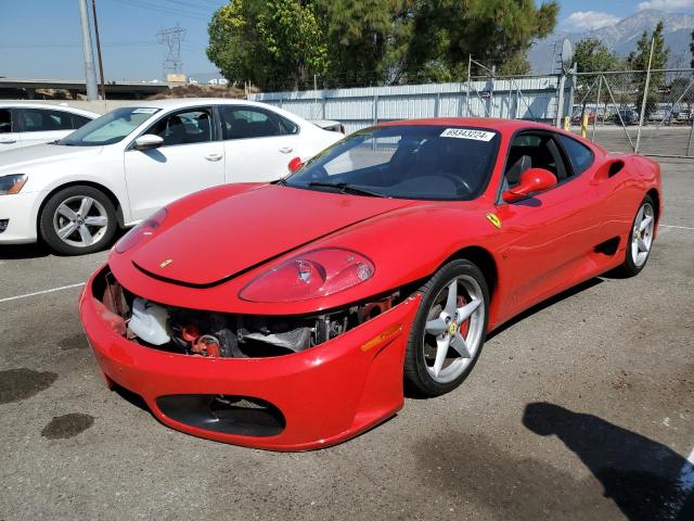 FERRARI 360 MODENA 2003 red  gas ZFFYU51A930134054 photo #1