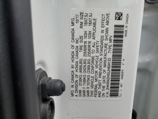 2018 HONDA CR-V EX - 2HKRW2H55JH604133