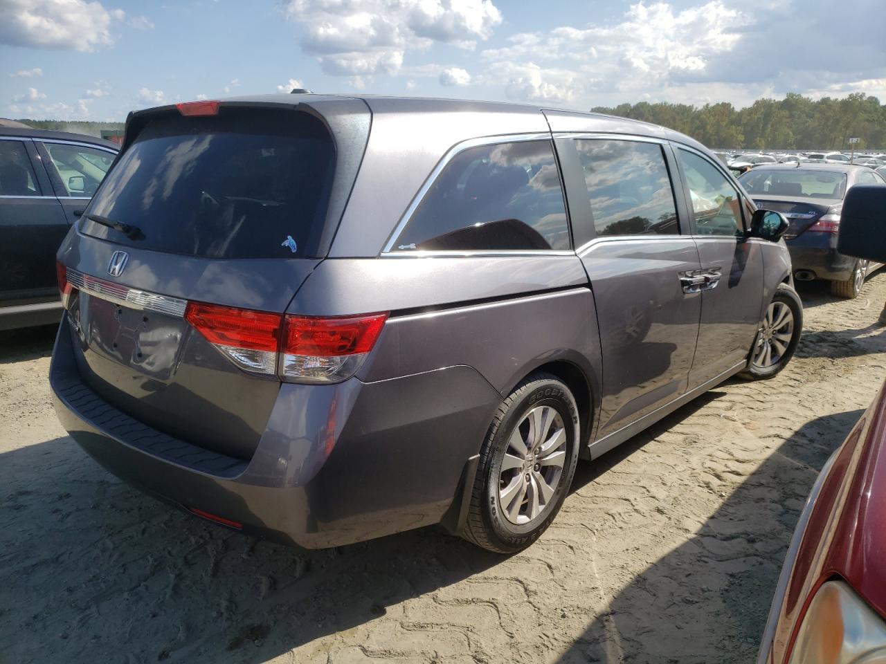 Lot #2935763821 2016 HONDA ODYSSEY EX