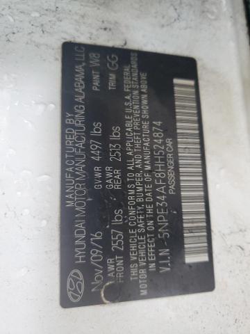 2017 HYUNDAI SONATA SPO - 5NPE34AF8HH524874