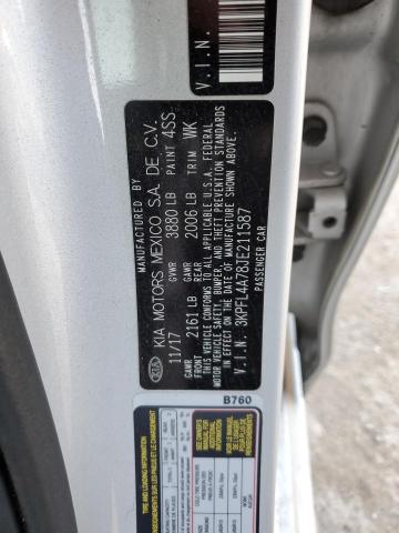 2018 KIA FORTE LX - 3KPFL4A78JE211587