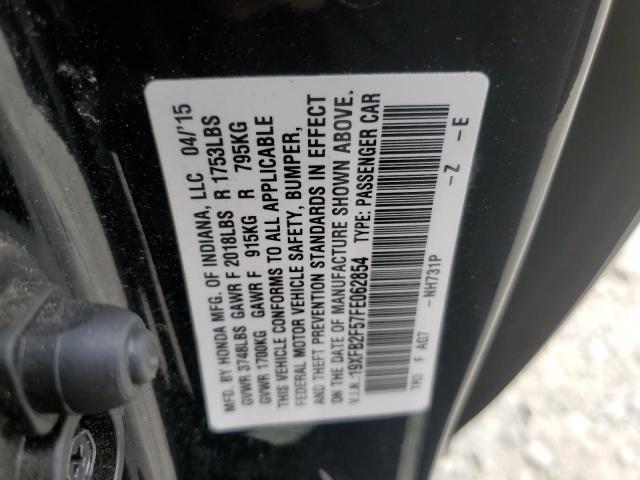 2015 HONDA CIVIC LX - 19XFB2F57FE062854