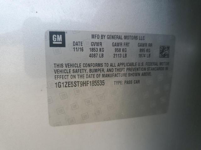 2017 CHEVROLET MALIBU LT - 1G1ZE5ST9HF185535