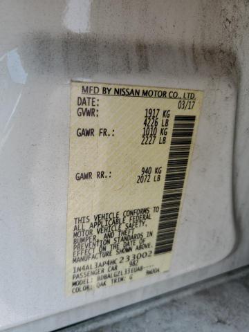 2017 NISSAN ALTIMA 2.5 - 1N4AL3AP4HC233002