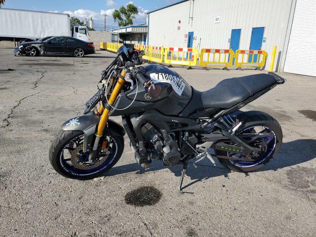 YAMAHA FZ09 C 2014 gray  gas JYARN33Y4EA000107 photo #4