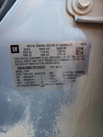 2015 GMC TERRAIN SL - 2GKALMEK1F6165637