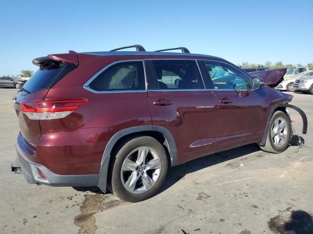 TOYOTA HIGHLANDER 2019 burgundy  gas 5TDDZRFH8KS917566 photo #4