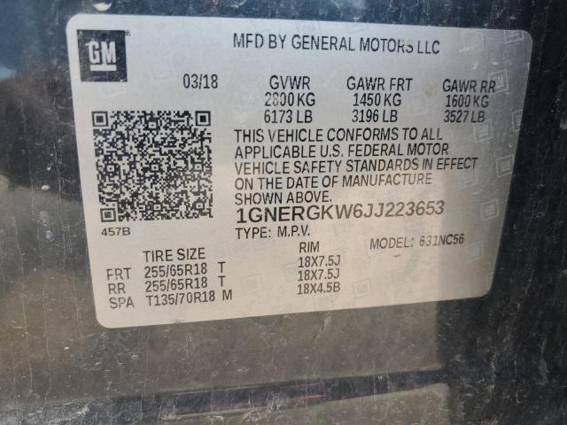 2018 CHEVROLET TRAVERSE L - 1GNERGKW6JJ223653