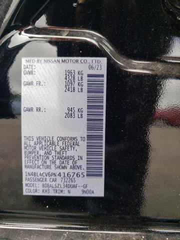 2023 NISSAN ALTIMA SR - 1N4BL4CV6PN416765