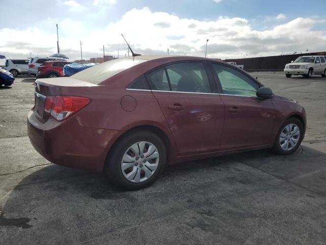 CHEVROLET CRUZE LS 2012 burgundy sedan 4d gas 1G1PC5SH8C7258485 photo #4