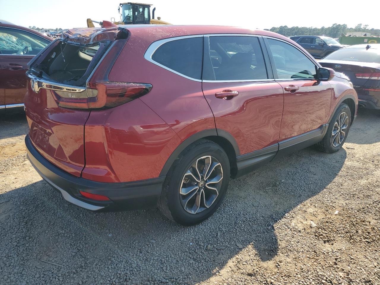 Lot #2912128698 2021 HONDA CR-V EX