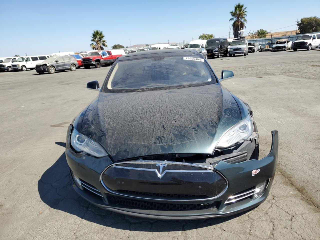 Lot #2989403656 2014 TESLA MODEL S