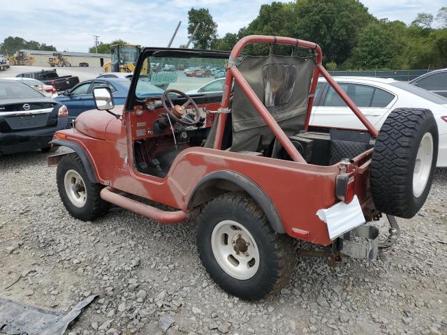 JEEP CJ-5 1968 orange   J8F83AA076748 photo #3