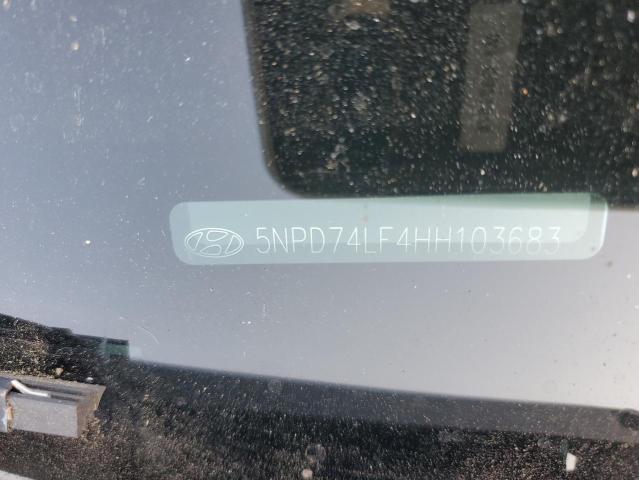 2017 HYUNDAI ELANTRA SE - 5NPD74LF4HH103683