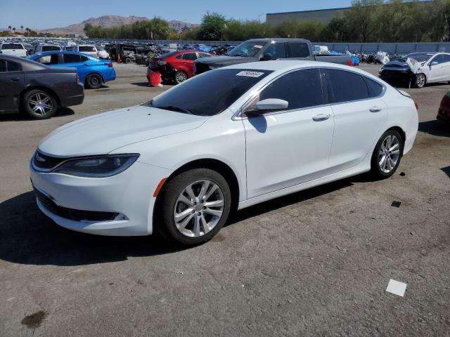 CHRYSLER 200 LIMITE 2016 white sedan 4d gas 1C3CCCAB9GN165231 photo #1