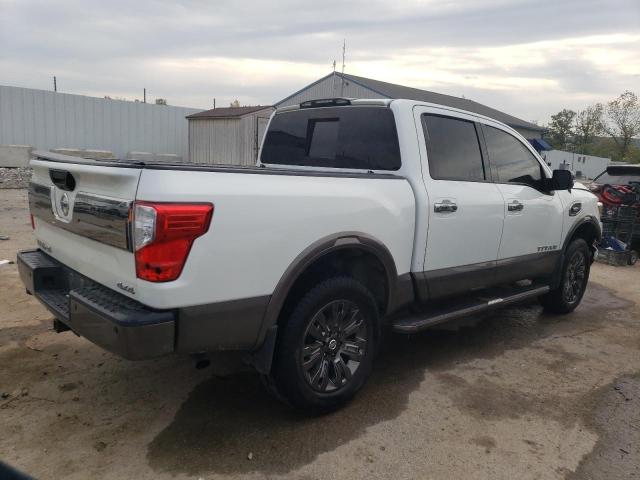 NISSAN TITAN 2017 white  gas 1N6AA1E58HN503153 photo #4