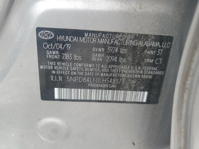 2020 HYUNDAI ELANTRA SE - 5NPD84LF0LH548573