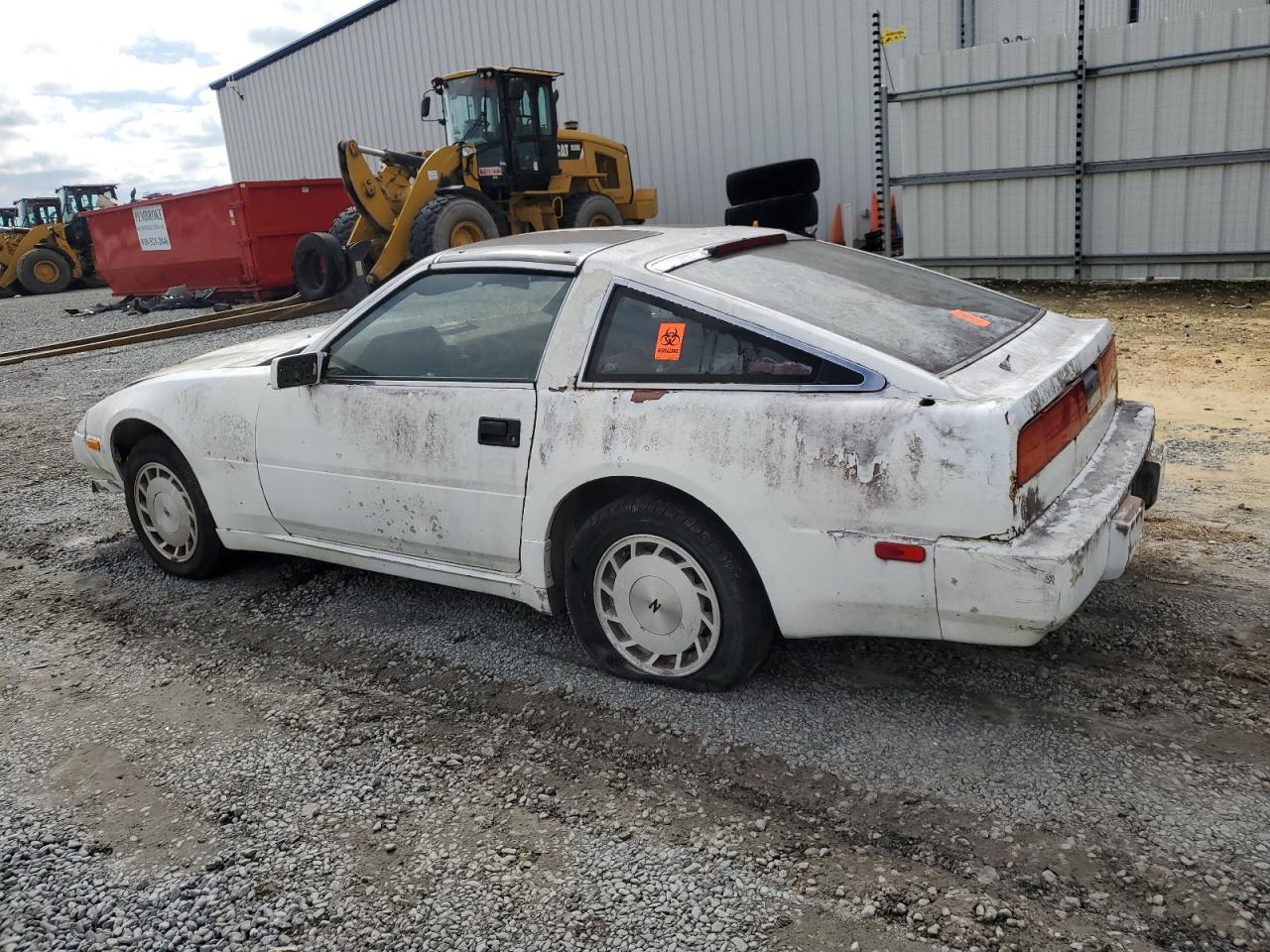 NISSAN 300ZX 1987 white  gas JN1HZ14S9HX212881 photo #3