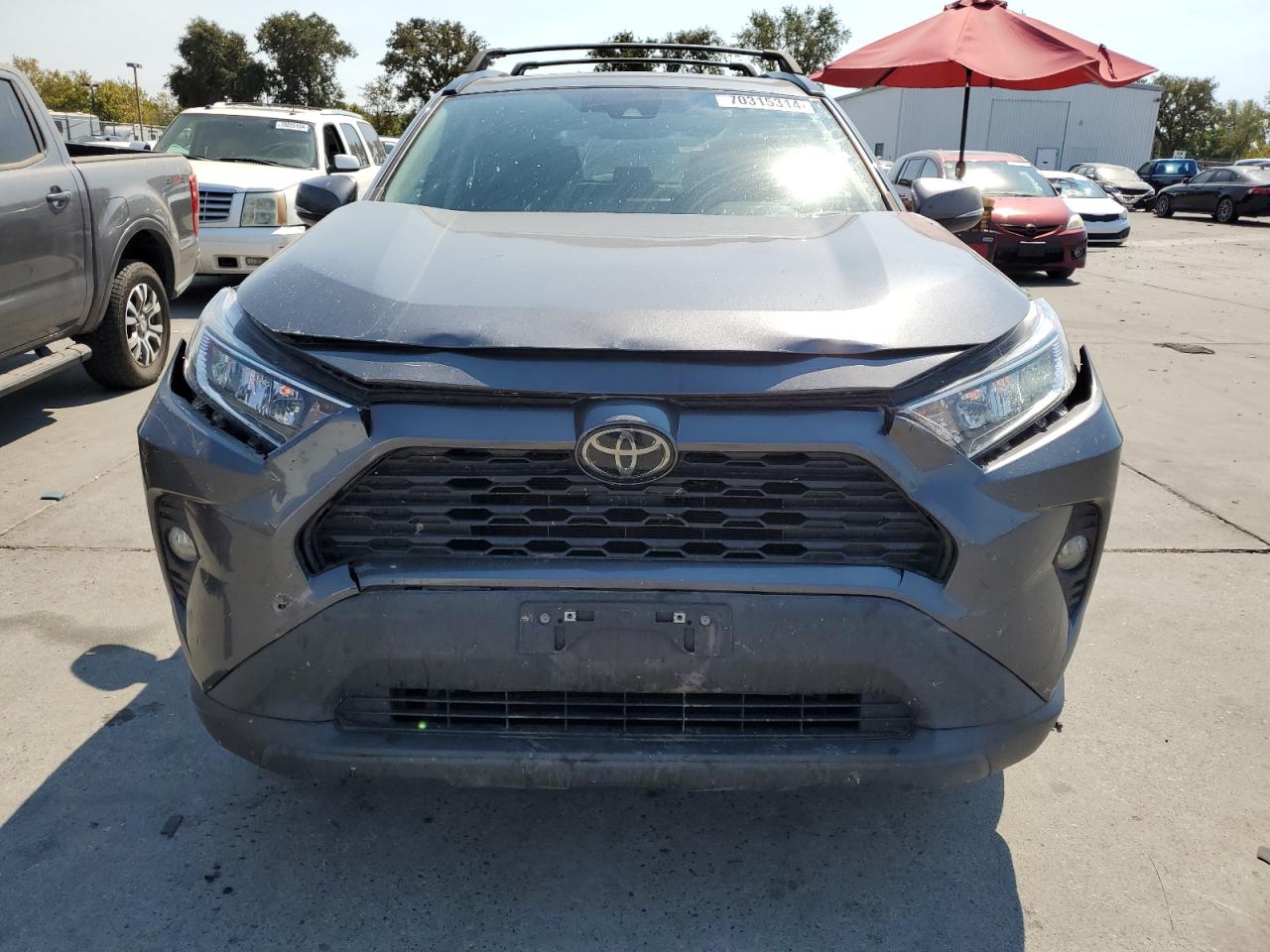 Lot #2978912643 2021 TOYOTA RAV4 XLE