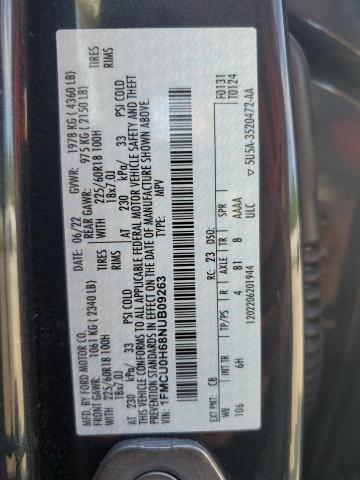 2022 FORD ESCAPE SEL - 1FMCU0H68NUB09263