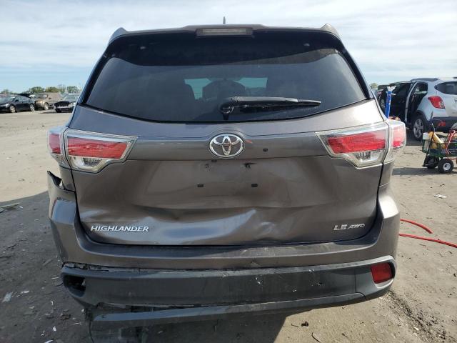 VIN 5TDBKRFH7FS090662 2015 Toyota Highlander, LE no.6