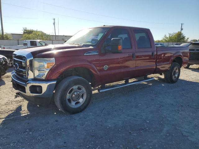 FORD F250 SUPER 2015 red  diesel 1FT7W2BT7FEB87040 photo #1