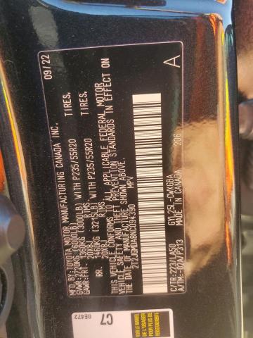 2022 LEXUS RX 450H 2T2JGMDA8NC094390