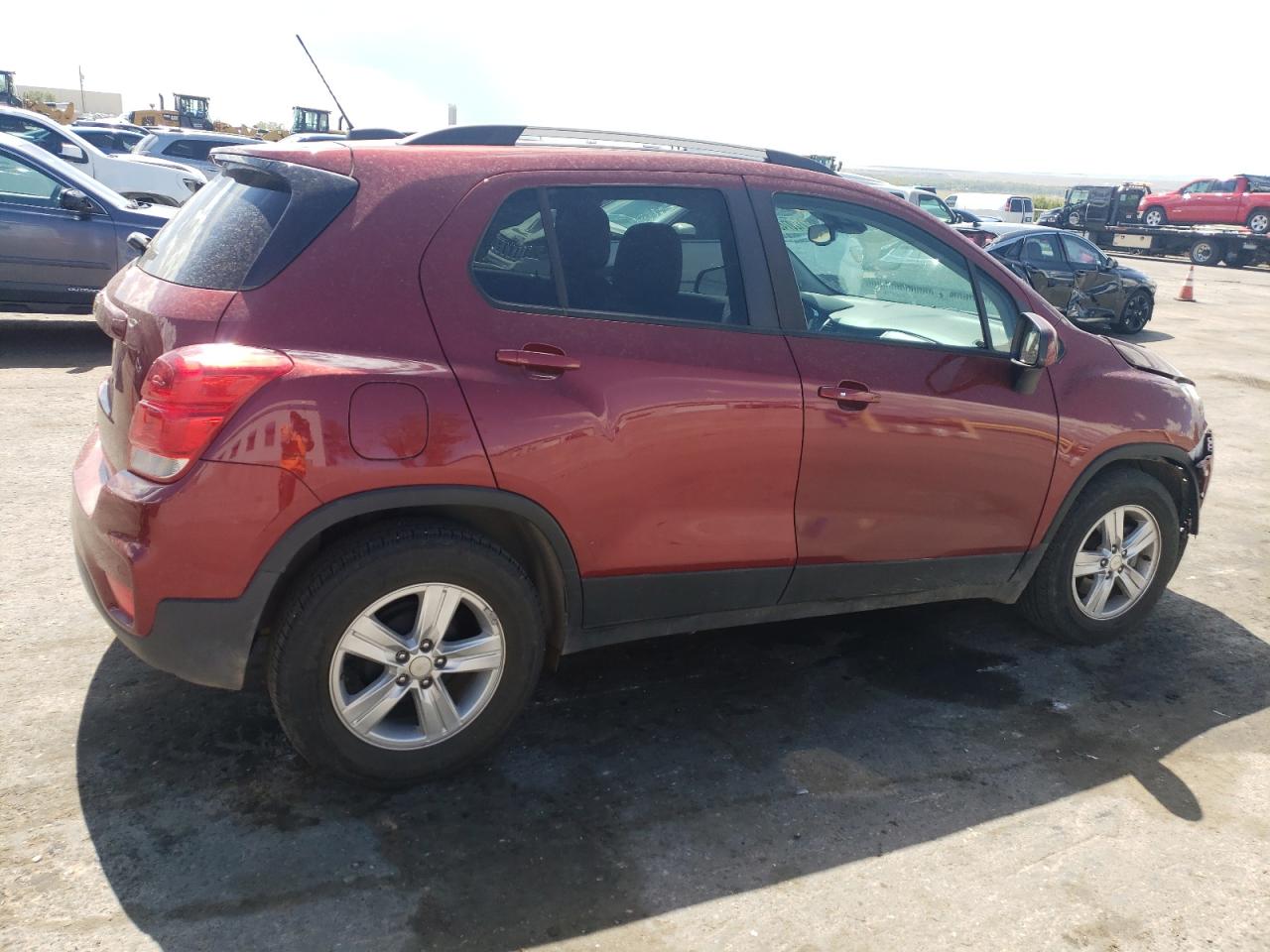 Lot #2874409007 2021 CHEVROLET TRAX 1LT