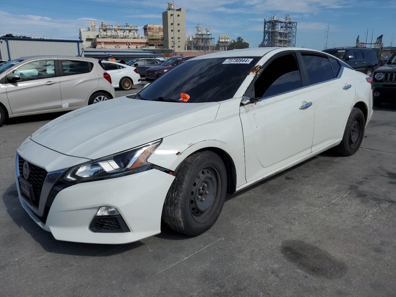 NISSAN ALTIMA S 2020 white  gas 1N4BL4BV2LC137434 photo #1