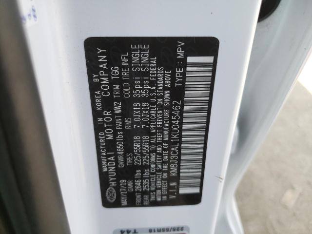 2019 HYUNDAI TUCSON LIM - KM8J3CAL1KU045462