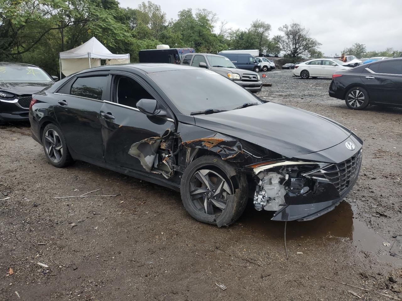 Lot #2979473793 2021 HYUNDAI ELANTRA LI