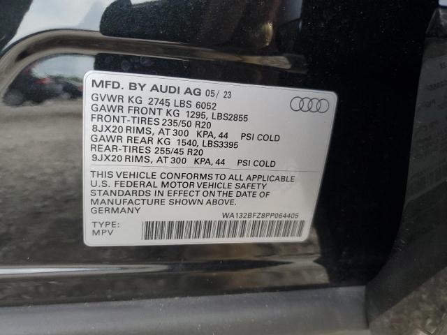 2023 AUDI Q4 E-TRON WA132BFZ8PP064405