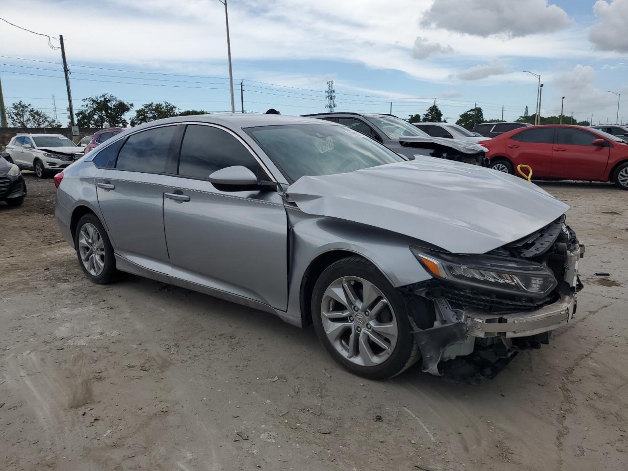 Lot #3024695641 2018 HONDA ACCORD LX