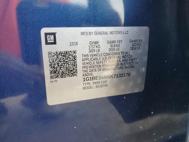 1G1BE5SM6K7133176 2019 CHEVROLET CRUZE