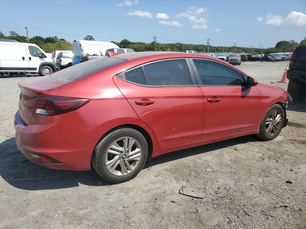 Lot #2836130645 2019 HYUNDAI ELANTRA SE