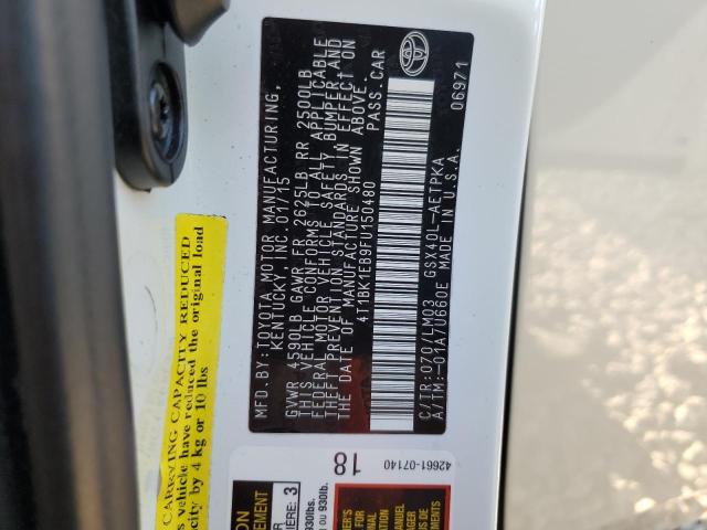 2015 TOYOTA AVALON XLE - 4T1BK1EB9FU150480