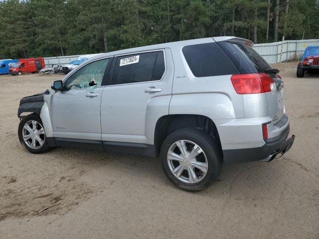 GMC TERRAIN SL 2017 silver  flexible fuel 2GKFLSEK4H6124450 photo #3