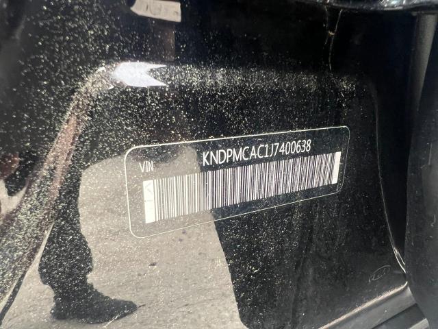 VIN KNDPMCAC1J7400638 2018 KIA Sportage, LX no.10