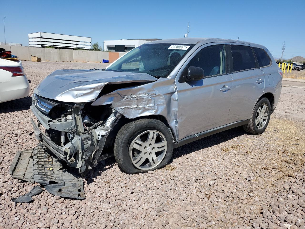 Lot #2952978384 2014 MITSUBISHI OUTLANDER