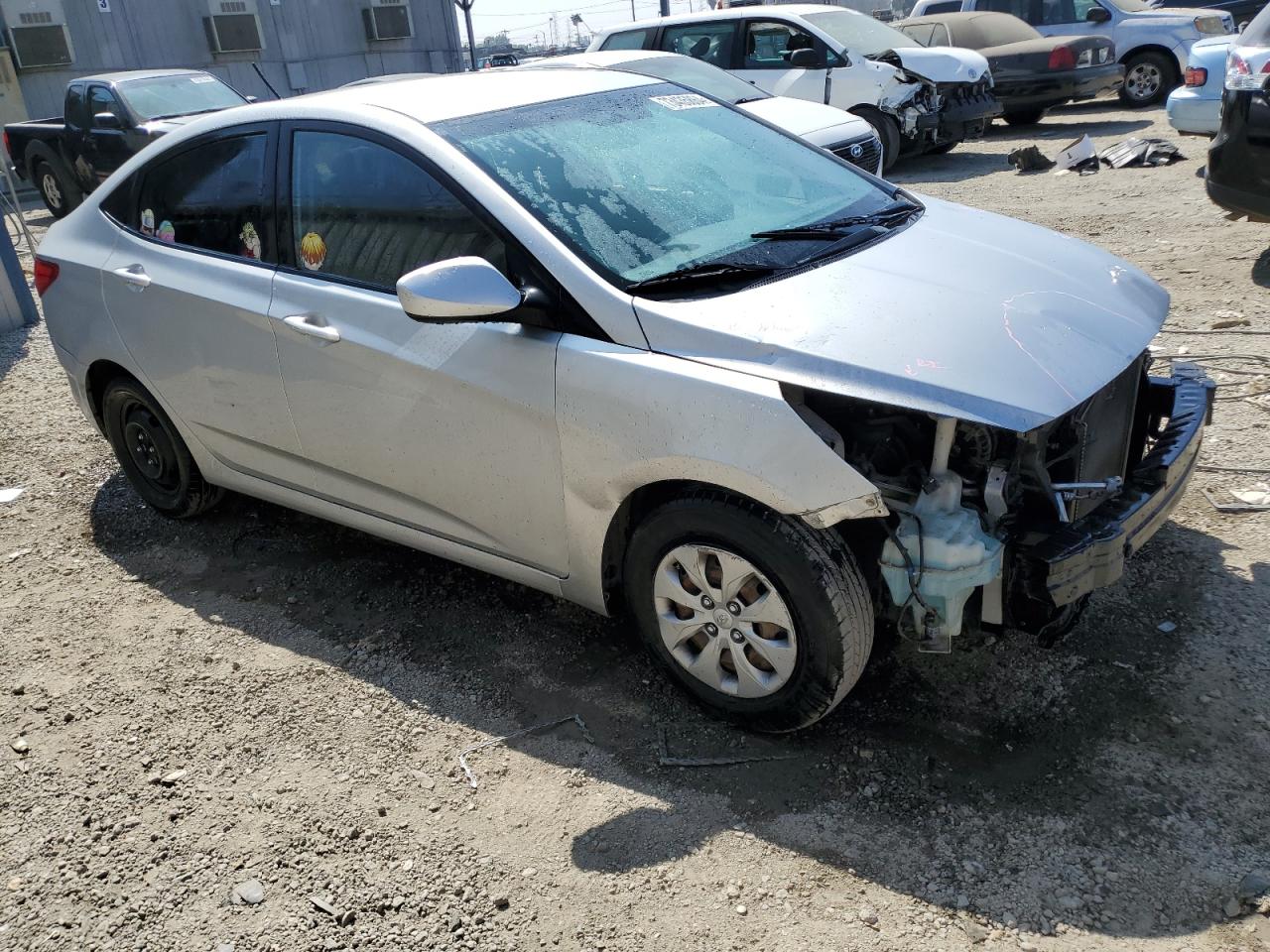 Lot #2893179663 2015 HYUNDAI ACCENT GLS