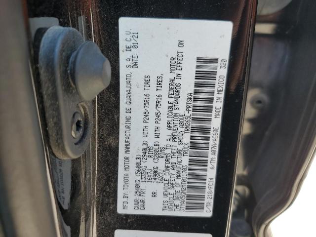 VIN 3TYAX5GN2MT011703 2021 TOYOTA TACOMA no.12