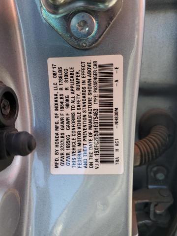 2017 HONDA CIVIC LX - 19XFC2E50HE075463