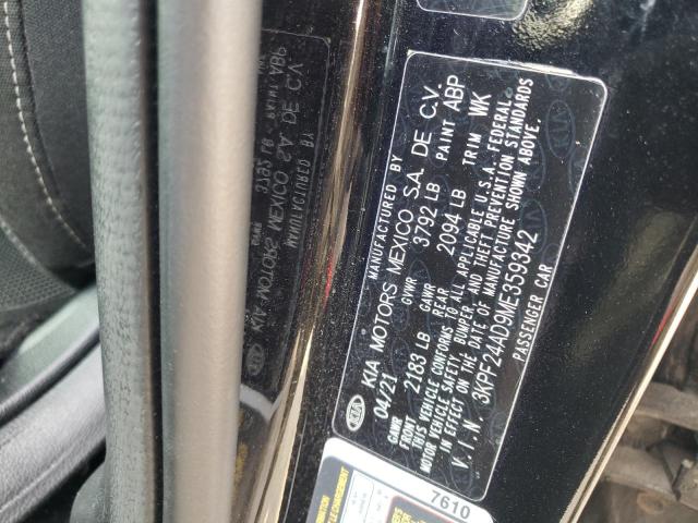 2021 KIA FORTE FE - 3KPF24AD9ME359342
