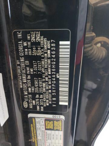 2017 KIA SORENTO LX - 5XYPG4A36HG246387