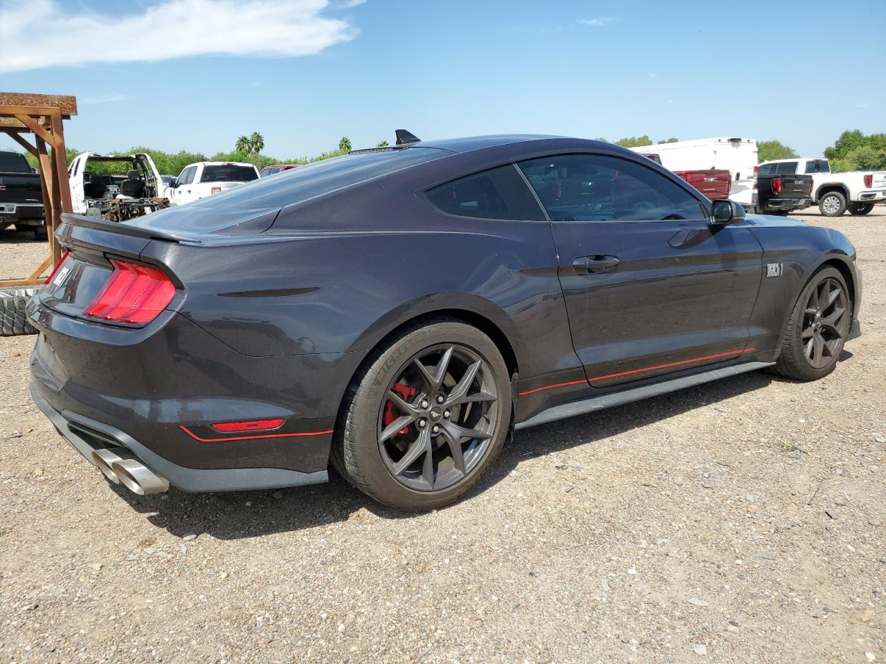 Lot #2928626825 2022 FORD MUSTANG MA