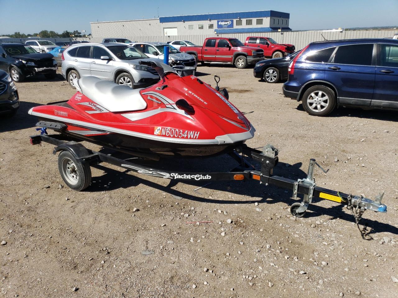 YAMAHA JET SKI 2006 red   YAMA3511E606 photo #1