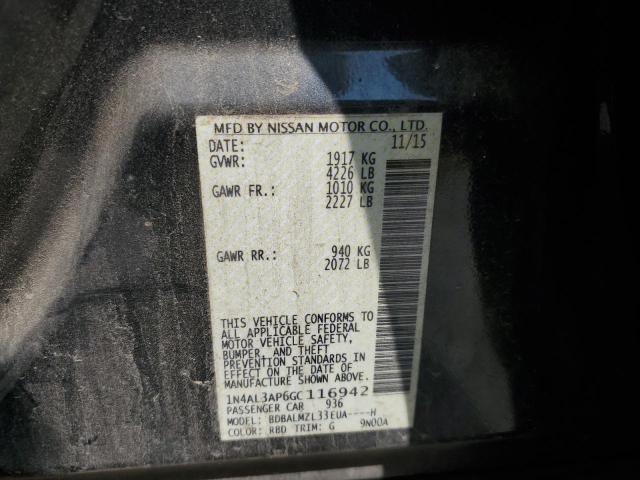 2016 NISSAN ALTIMA 2.5 - 1N4AL3AP6GC116942