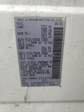 2016 INFINITI QX60 - 5N1AL0MM4GC524376