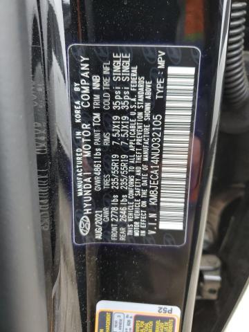 2022 HYUNDAI TUCSON LIM - KM8JECA14NU032105